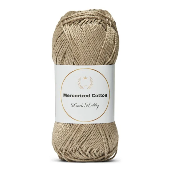 LindeHobby Mercerized Cotton 40 Latte