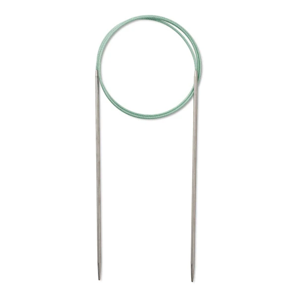 Aiguilles circulaires fixes LindeHobby, 80 cm 2,50 mm