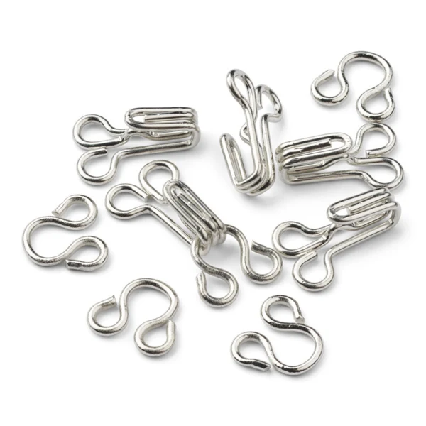LindeHobby Agrafes, Argent, lot de 5