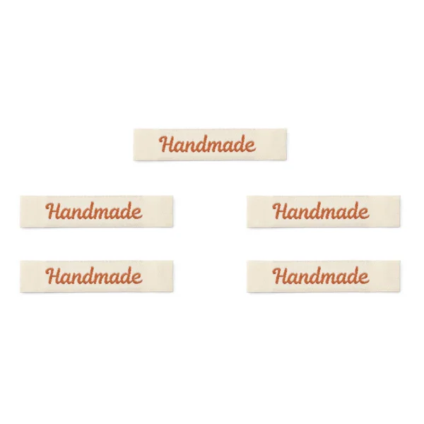LindeHobby Handmade Étiquette, Long Naturel, Bronze, Magnolia Script