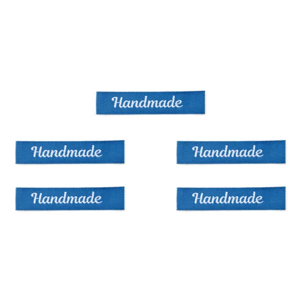 LindeHobby Handmade Étiquette, Long Bleu foncé, Magnolia Script