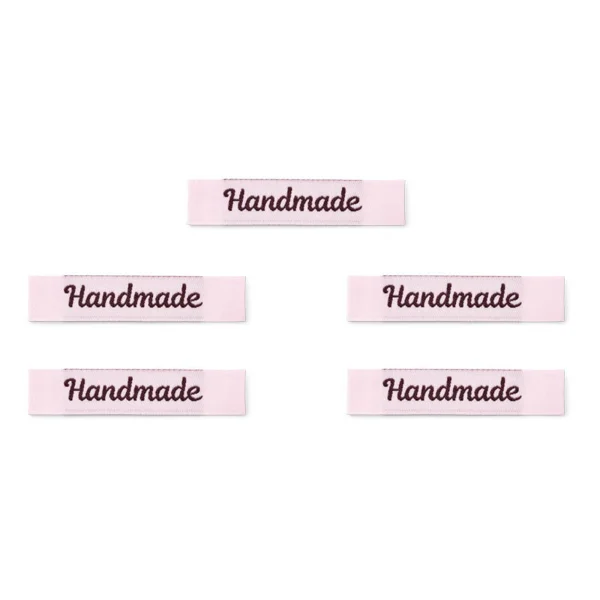 LindeHobby Handmade Étiquette, Long Rose, Magnolia Script