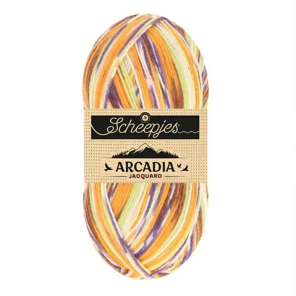Scheepjes Arcadia 1004 Amberleaf (Jacquard)