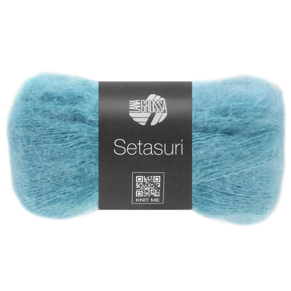 Lana Grossa Setasuri 73 Bleu turquoise