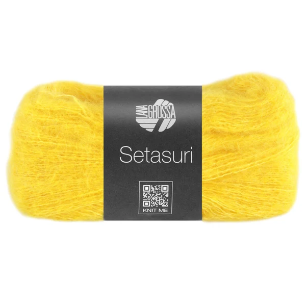 Lana Grossa Setasuri 59 Jaune réfléchissant