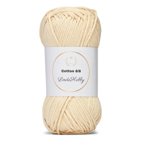 LindeHobby Cotton 8/8 022 natur
