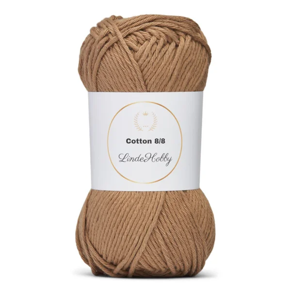 LindeHobby Cotton 8/8 029 Cammello