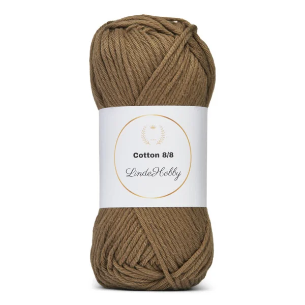LindeHobby Cotton 8/8 030 Kaky
