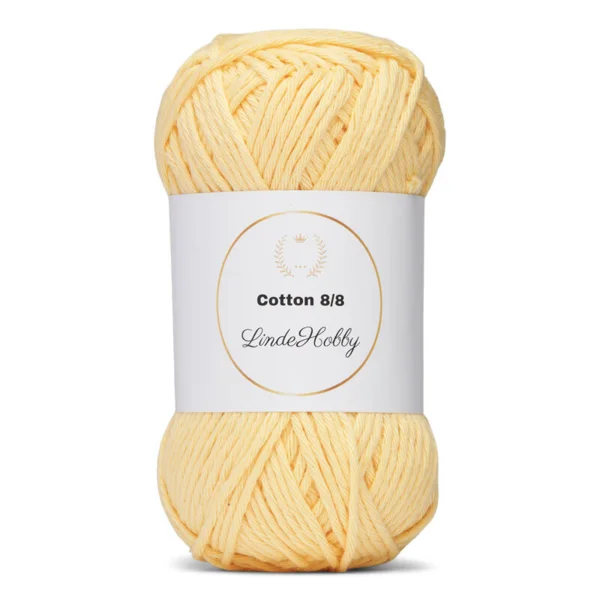 LindeHobby Cotton 8/8 037 Canarino