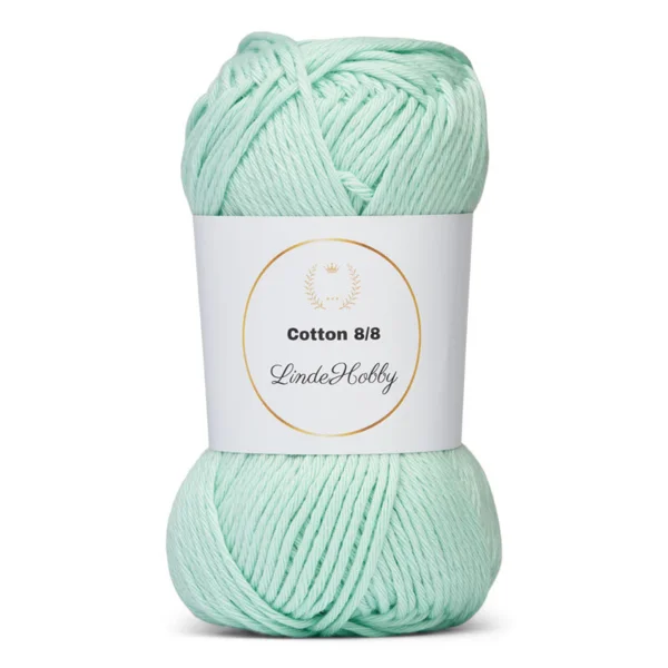 LindeHobby Cotton 8/8 046 Light Acqua