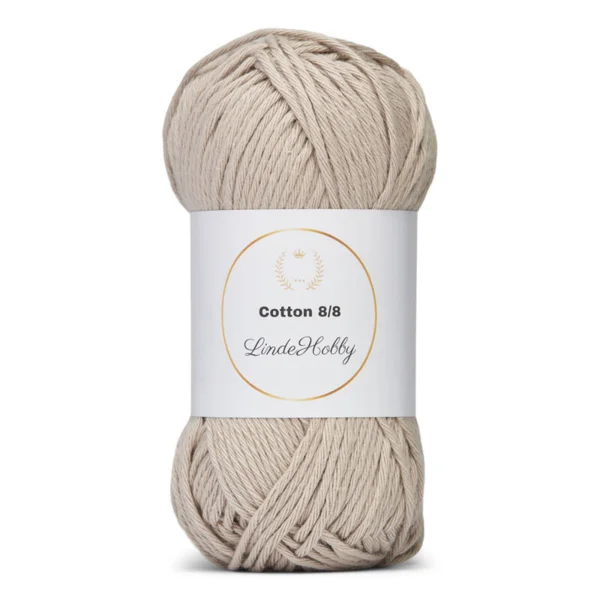 LindeHobby Cotton 8/8 064 Argento