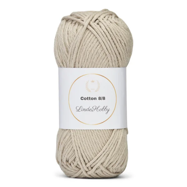 LindeHobby Cotton 8/8 065 Tortora