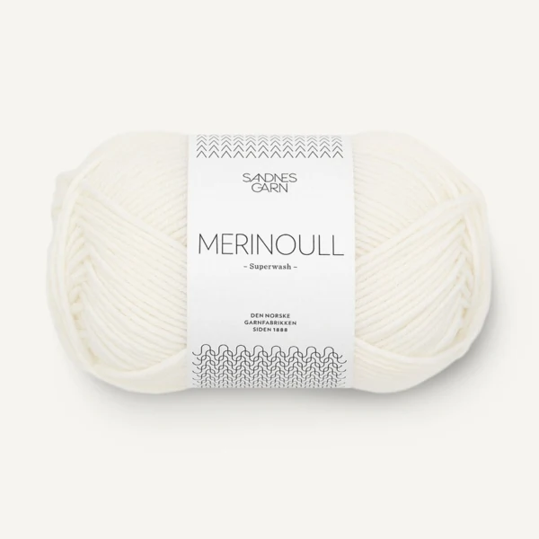 Sandnes Merinoull 1001 Blanc Optique