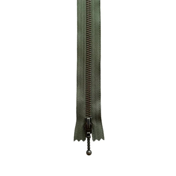 YKK Fermeture Éclair Fixe Laiton Antique 6 mm 35 cm 566