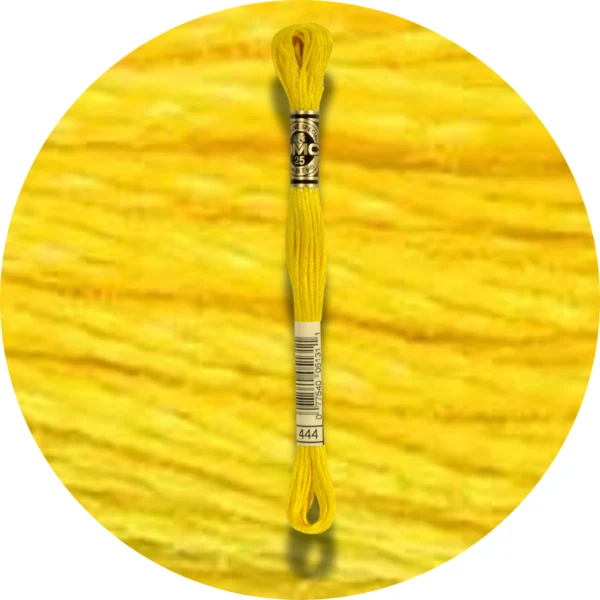 DMC Mouliné Spécial 25, Nuances de Rouge/Jaune/Orange 0444