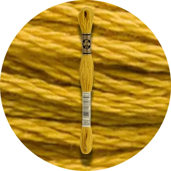 DMC Mouliné Spécial 25, Nuances de Rouge/Jaune/Orange 3852