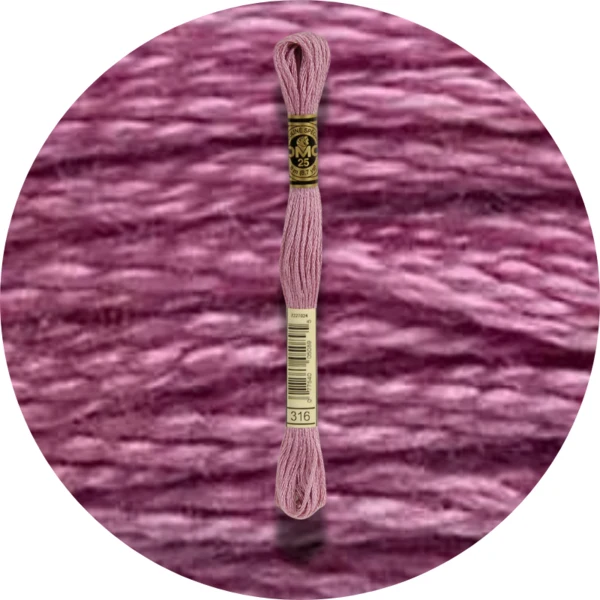 Mouliné Spécial 25 Bleu/Violet 0316