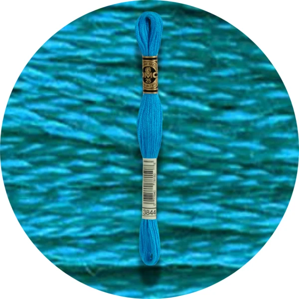 Mouliné Spécial 25 Bleu/Violet 3844