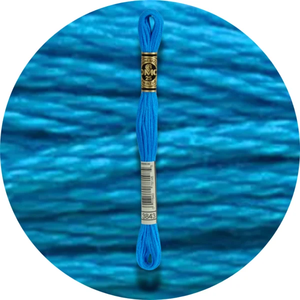 Mouliné Spécial 25 Bleu/Violet 3843