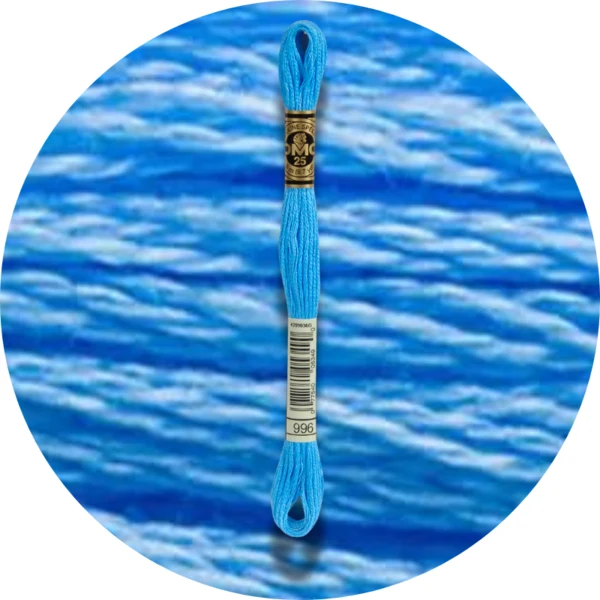 Mouliné Spécial 25 Bleu/Violet 0996