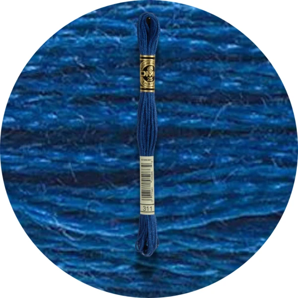 Mouliné Spécial 25 Bleu/Violet 0311