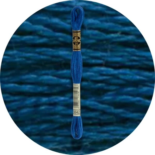 Mouliné Spécial 25 Bleu/Violet 3842