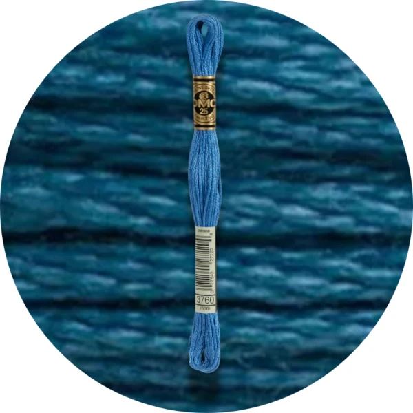 Mouliné Spécial 25 Bleu/Violet 3760