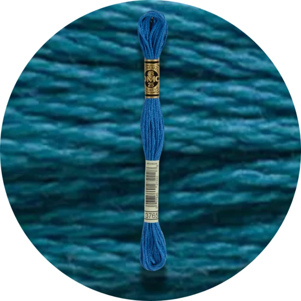 Mouliné Spécial 25 Bleu/Violet 3765
