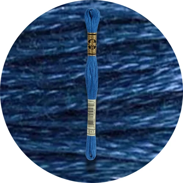 Mouliné Spécial 25 Bleu/Violet 0517