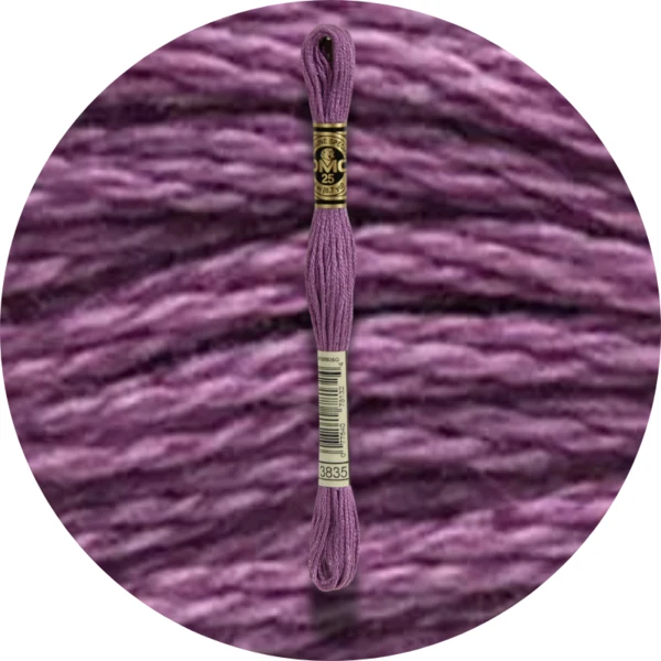 Mouliné Spécial 25 Bleu/Violet 3835