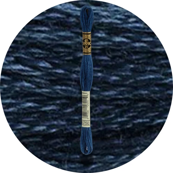 Mouliné Spécial 25 Bleu/Violet 3750