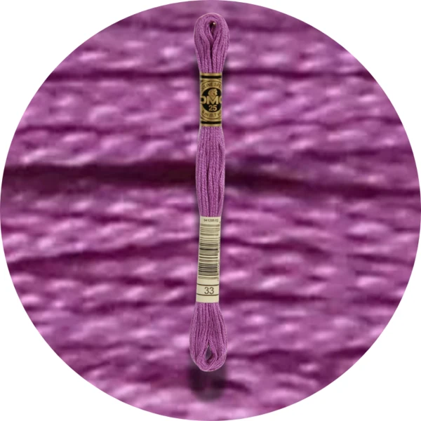 Mouliné Spécial 25 Bleu/Violet 0033