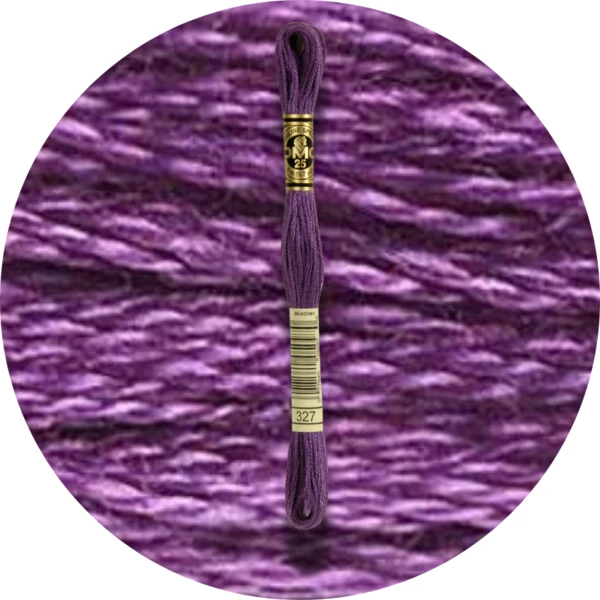 Mouliné Spécial 25 Bleu/Violet 0327