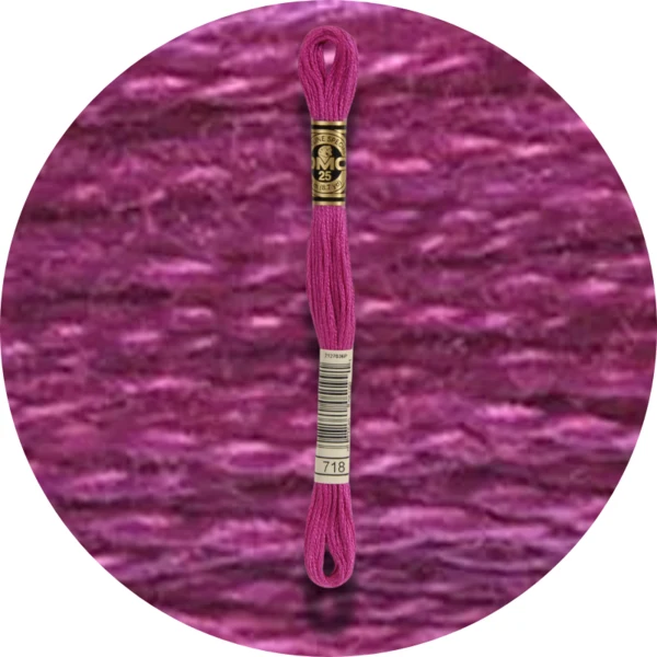 Mouliné Spécial 25 Bleu/Violet 0718