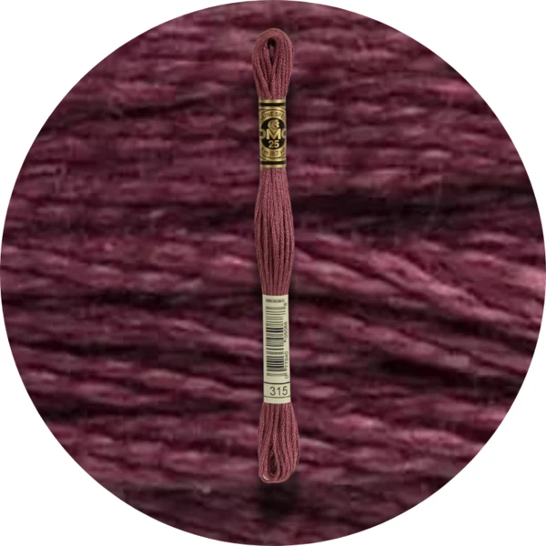 Mouliné Spécial 25 Bleu/Violet 0315