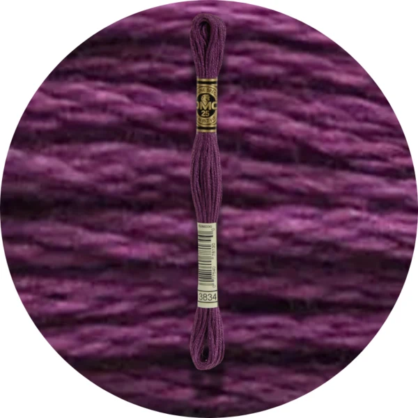 Mouliné Spécial 25 Bleu/Violet 3834