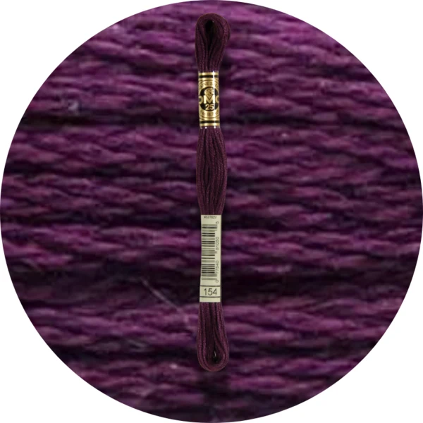 Mouliné Spécial 25 Bleu/Violet 0154