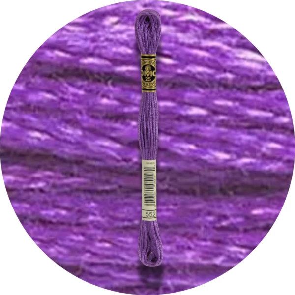 Mouliné Spécial 25 Bleu/Violet 0552