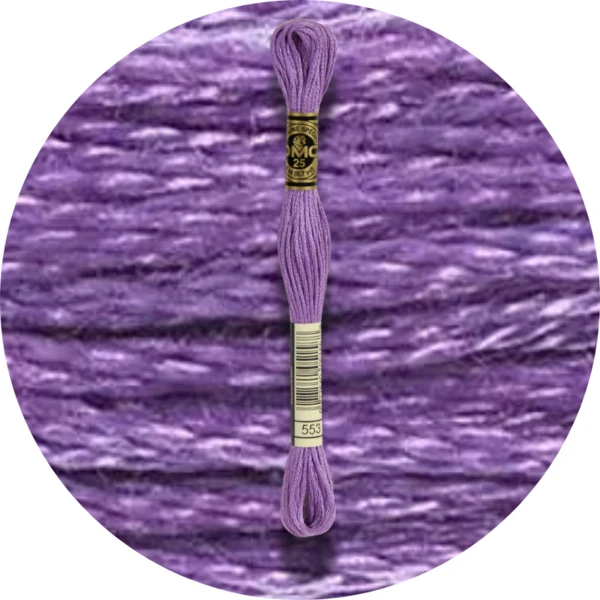 Mouliné Spécial 25 Bleu/Violet 0553