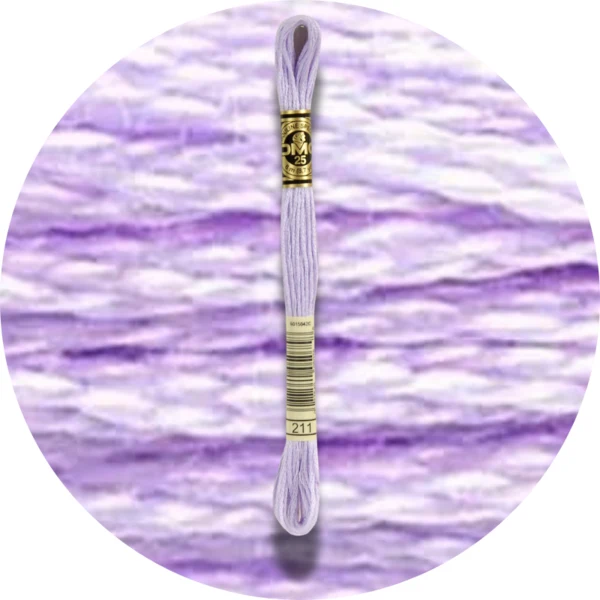 Mouliné Spécial 25 Bleu/Violet 0211