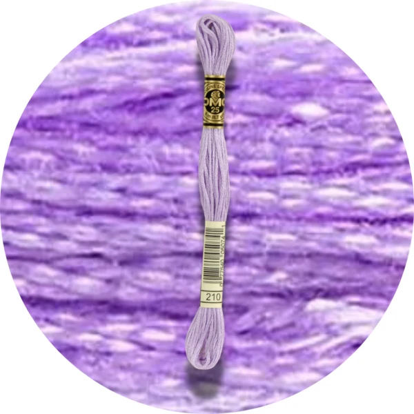 Mouliné Spécial 25 Bleu/Violet 0210