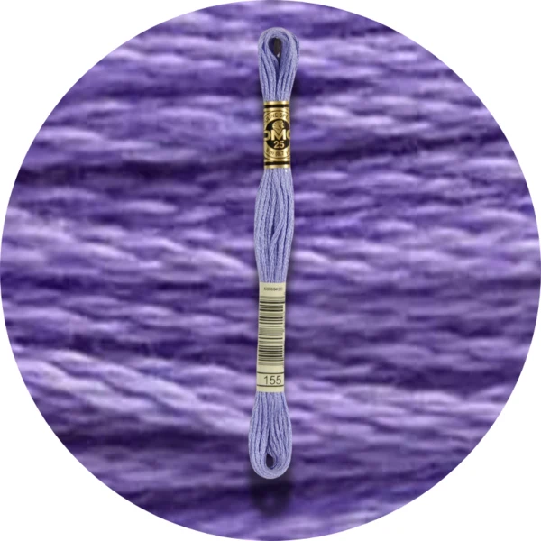 Mouliné Spécial 25 Bleu/Violet 0155