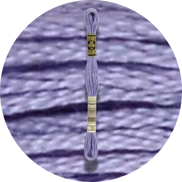 Mouliné Spécial 25 Bleu/Violet 0030