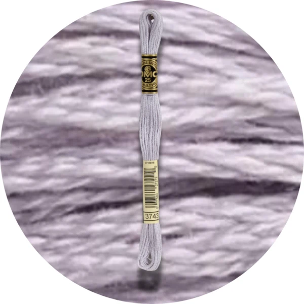Mouliné Spécial 25 Bleu/Violet 3743