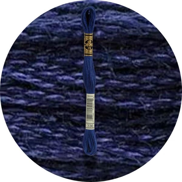 Mouliné Spécial 25 Bleu/Violet 0336