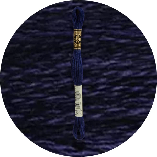 Mouliné Spécial 25 Bleu/Violet 0823