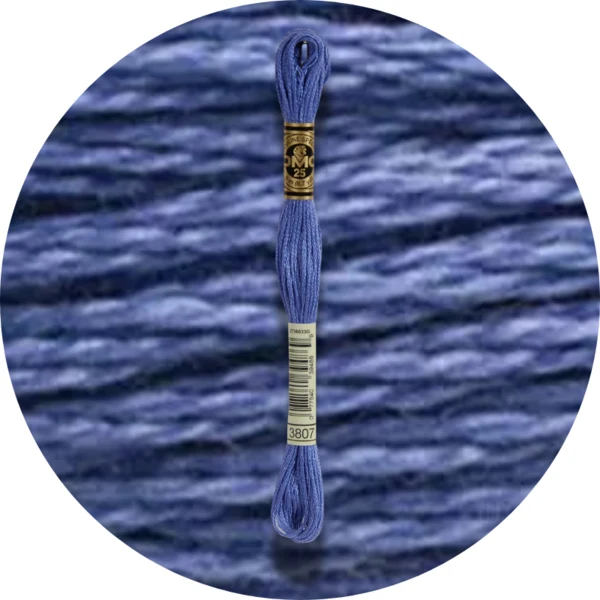 Mouliné Spécial 25 Bleu/Violet 3807