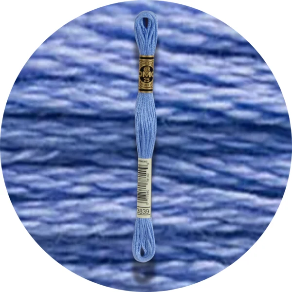 Mouliné Spécial 25 Bleu/Violet 3839