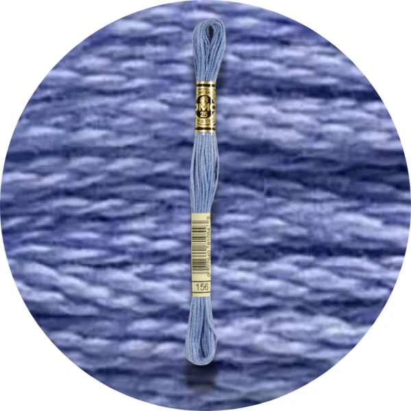 Mouliné Spécial 25 Bleu/Violet 0156