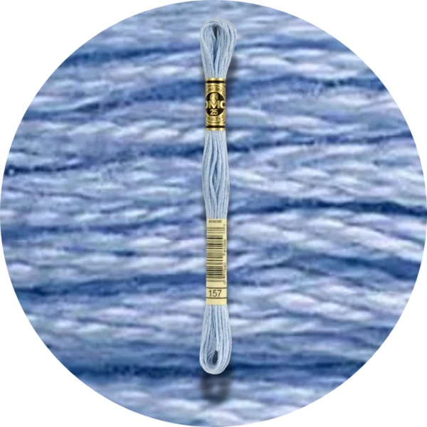 Mouliné Spécial 25 Bleu/Violet 0157